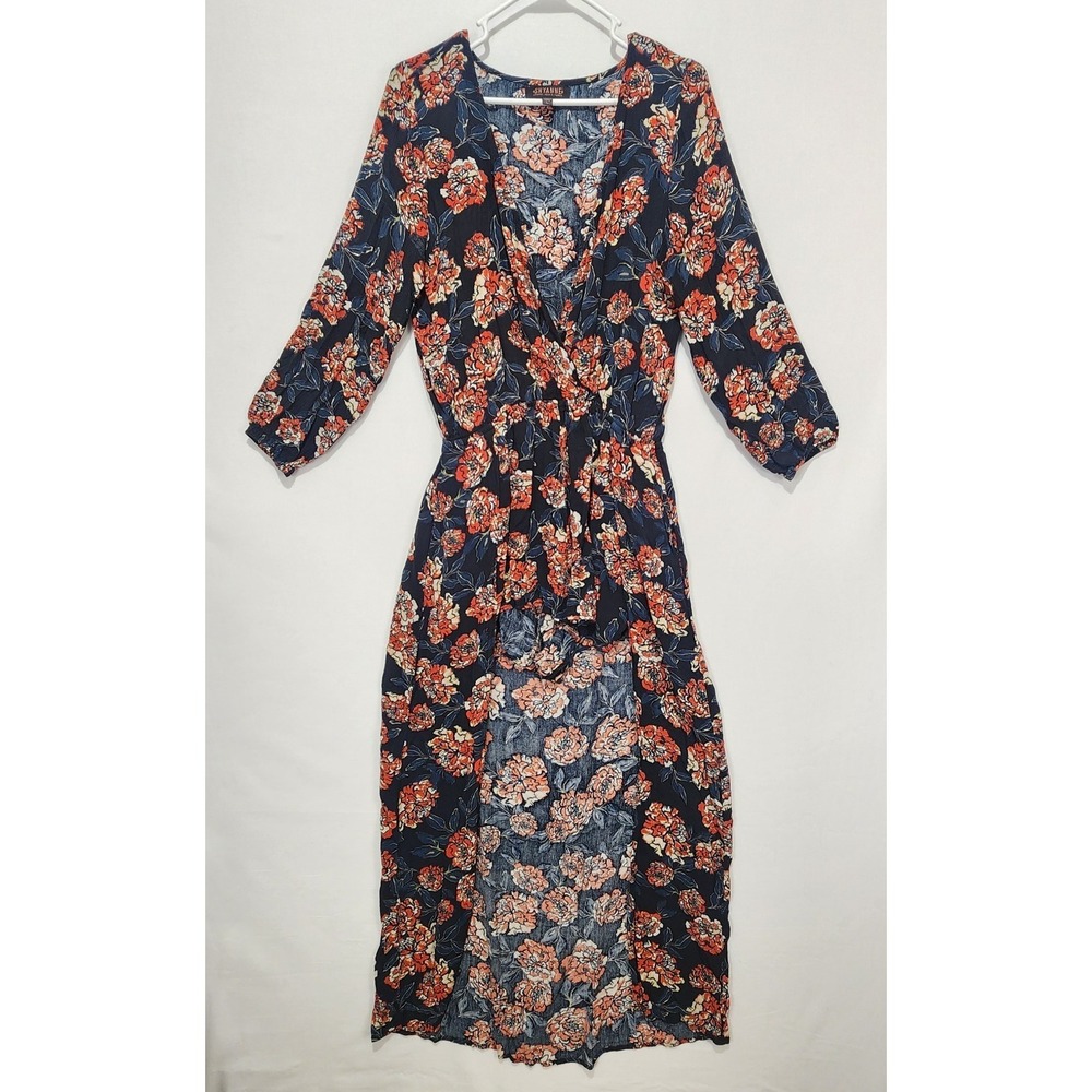 Shyanne Women's Country‎ Wear Floral Jumpsuit Short Multicolor Size L